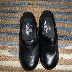 Skechers work slip resistant clog